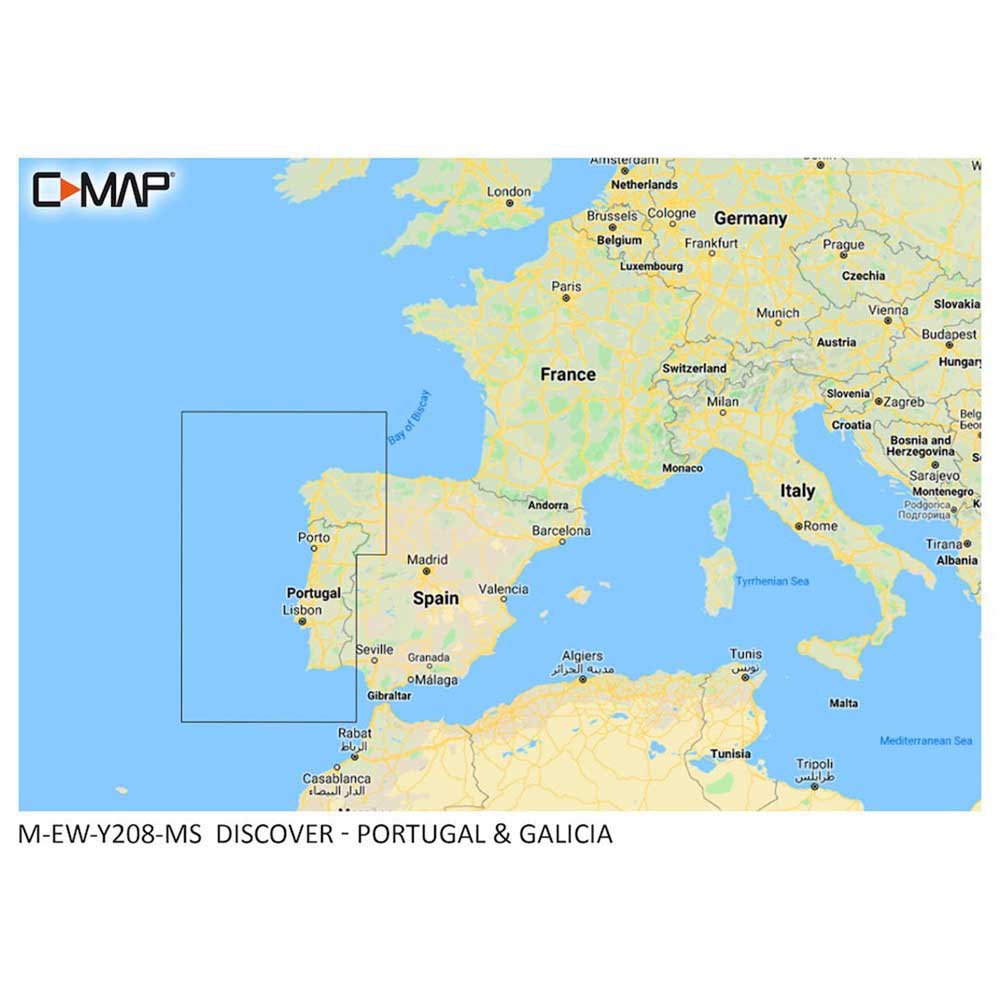 Купить C-map M-EW-Y208-MS Portugal&Galicia карта  Multicolour 7ft.ru в интернет магазине Семь Футов