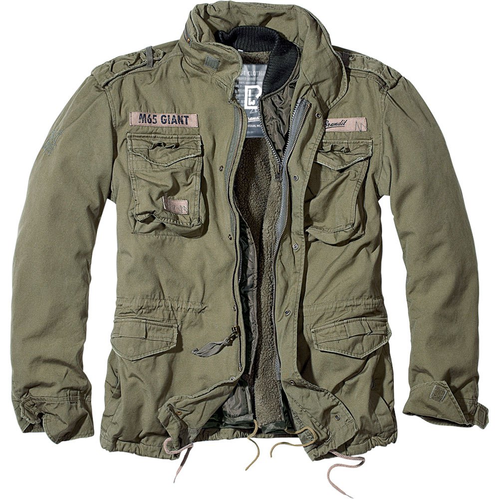 Купить Brandit 3101-1-M Куртка M65 Giant Зеленый  Olive M 7ft.ru в интернет магазине Семь Футов