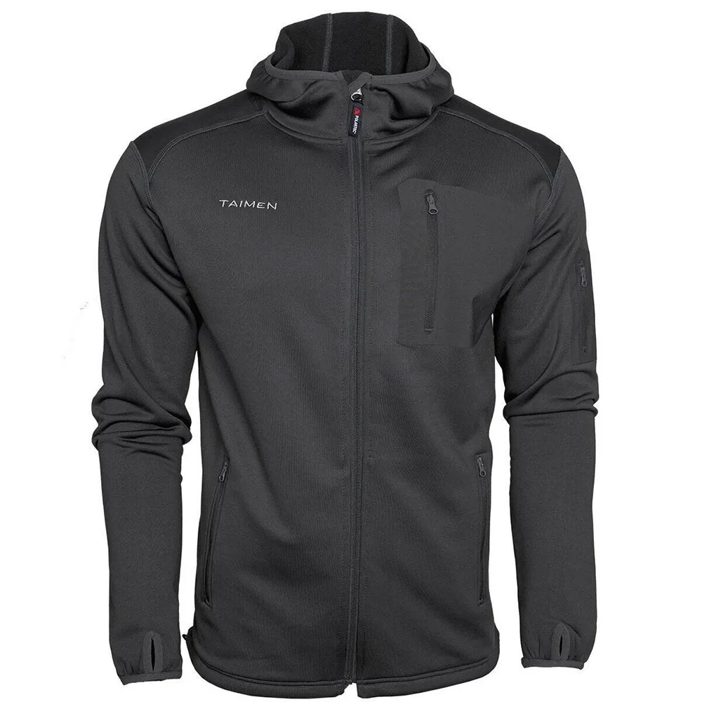 Купить Taimen 10067348 Толстовка на молнии Polartec Power Stretch Dark Shadow 2XL 7ft.ru в интернет магазине Семь Футов