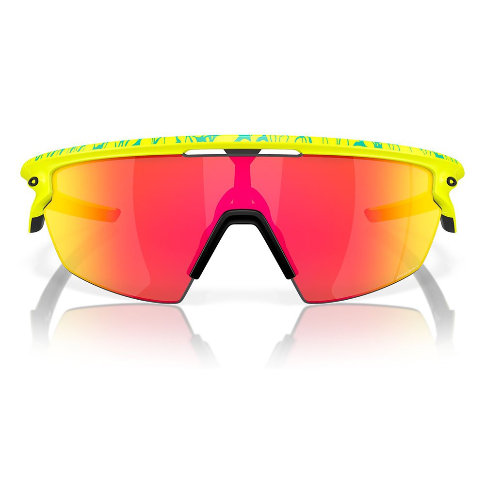 Купить Oakley 0OO9403-94031436 Солнцезащитные очки Sphaera  Mtt Tennis Ball yellow / Celeste Neuron Prizm Ruby/CAT3 7ft.ru в интернет магазине Семь Футов