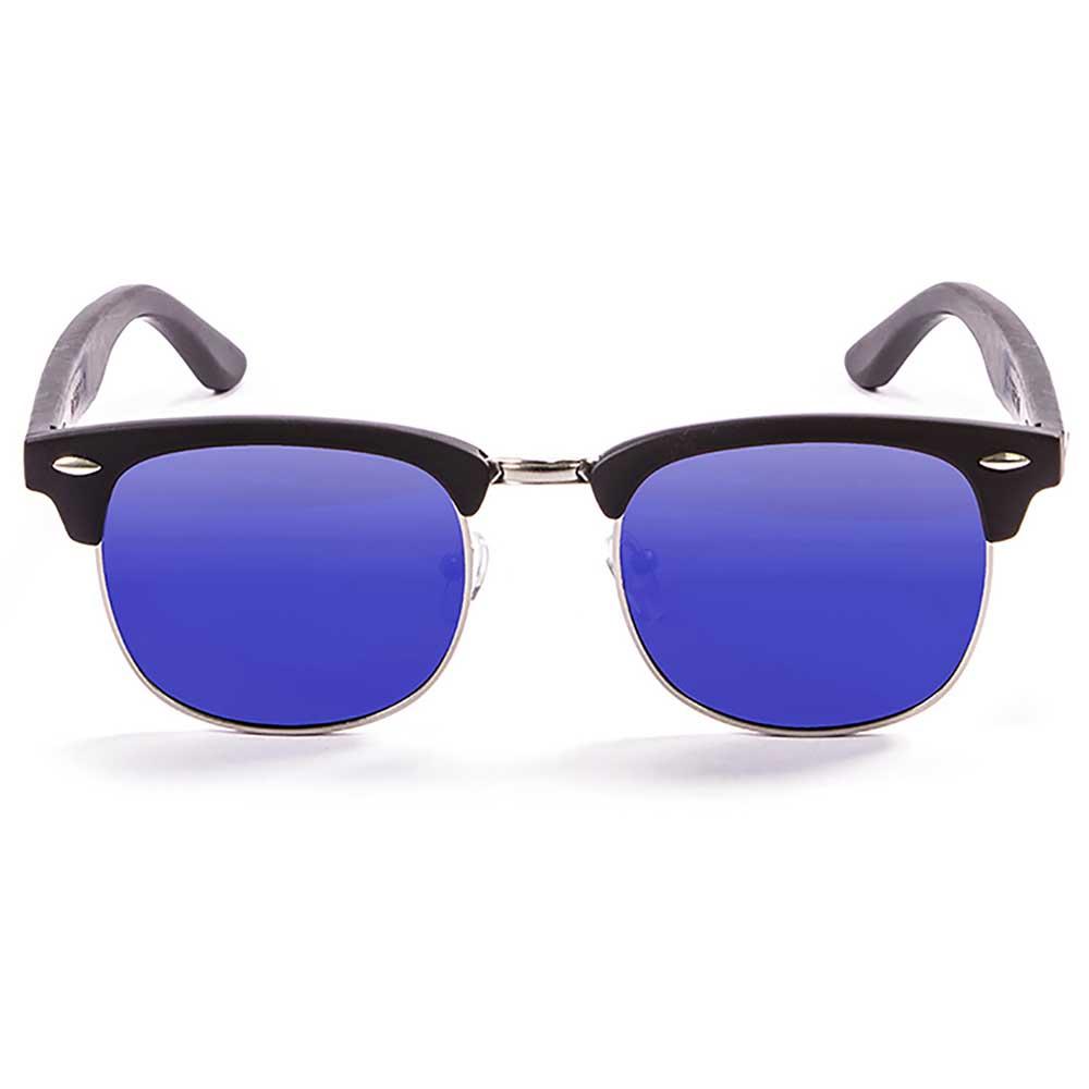 Купить Ocean sunglasses 56011.1 поляризованные солнцезащитные очки Remember Bamboo Black Blue Revo/CAT3 7ft.ru в интернет магазине Семь Футов