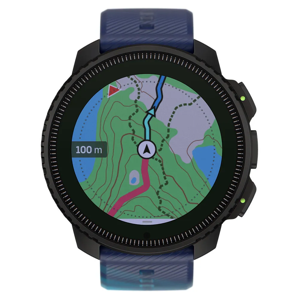 Купить Suunto SS051032000 Часы Vertical Solar UTMB World Series Голубой All Black / Navy Blue 7ft.ru в интернет магазине Семь Футов