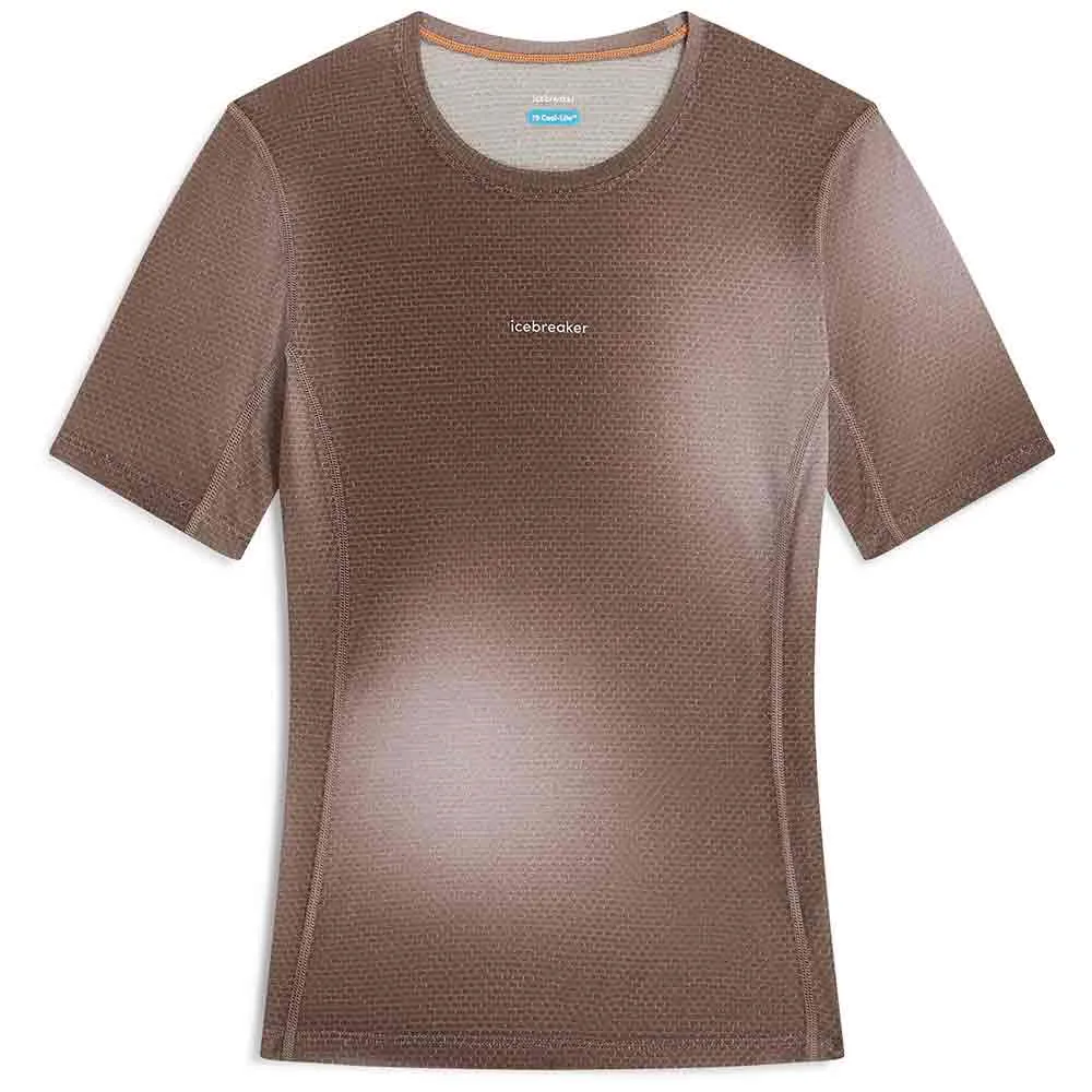 Купить Icebreaker 0a57hg0lw/l Базовый слой с коротким рукавом Merino Blend 75 Cool-Lite™ Featherlight™ Crewe AOP Porcini / Pink Quartz / Aop 30x25x2 7ft.ru в интернет магазине Семь Футов