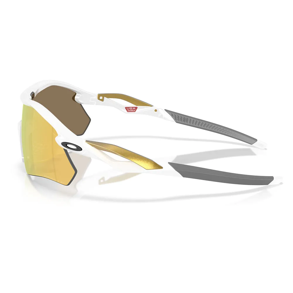 Купить Oakley oo9495-0536 поляризованные солнцезащитные очки Radar plate Polished White 20x10x10 Prizm 24K Polarized/CAT3 7ft.ru в интернет магазине Семь Футов
