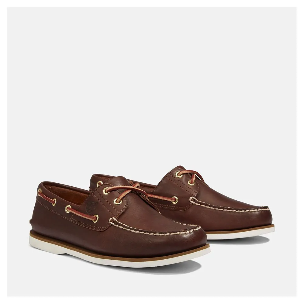 Купить Timberland tb1740352141w-110 Палубные туфли Classic Wide Brown 35x25x15 EU 45 7ft.ru в интернет магазине Семь Футов