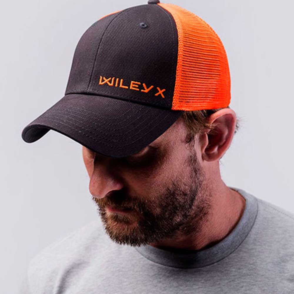Купить Wiley x J914 Кепка Trucker Оранжевый  Dark Grey / Signal Orange 7ft.ru в интернет магазине Семь Футов