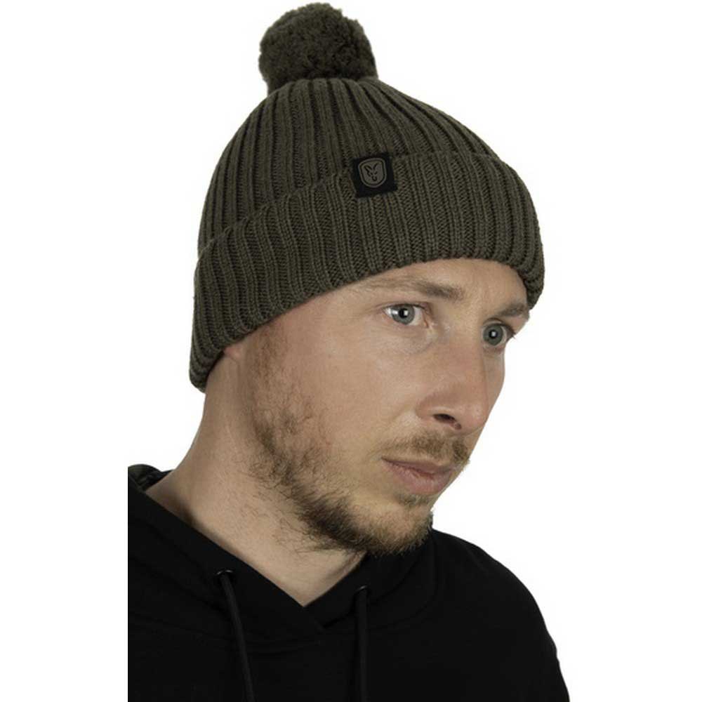 Купить Fox international CHH013 Шапка Merino Bobble Зеленый Olive 7ft.ru в интернет магазине Семь Футов