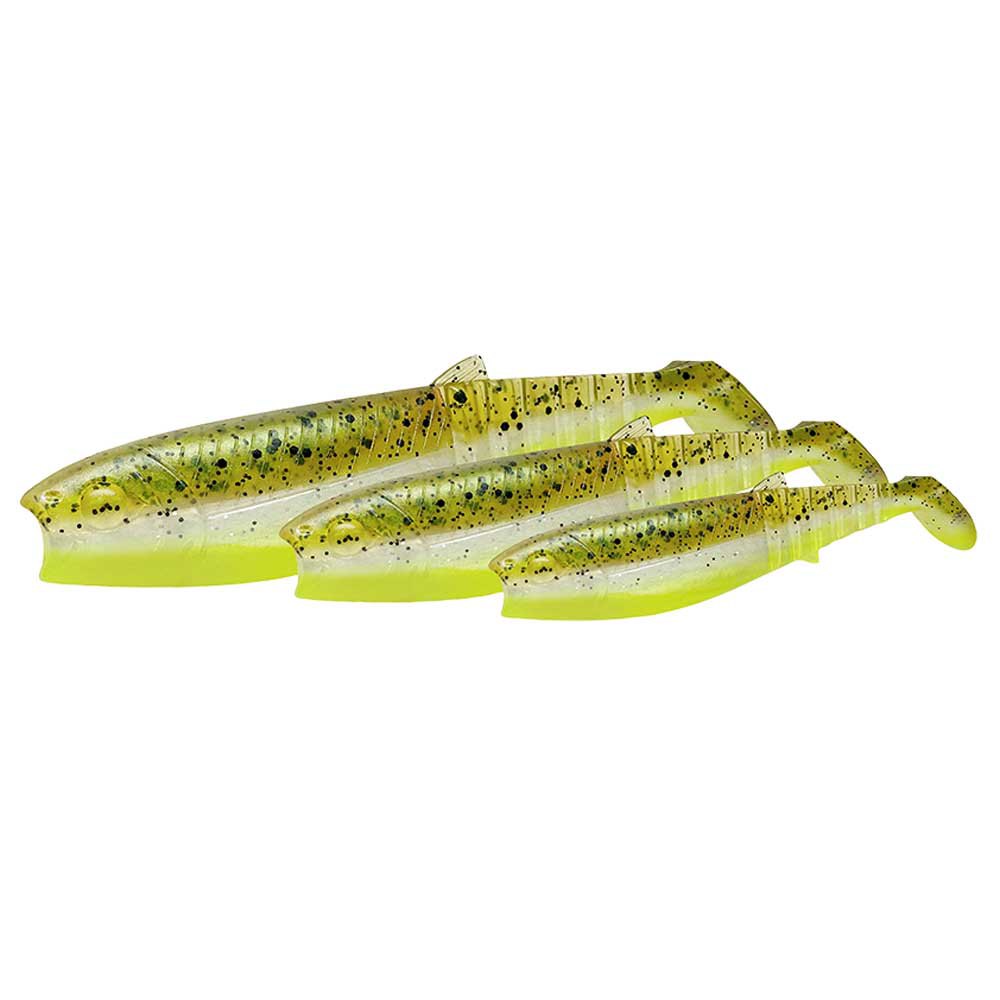 Купить Savage gear SVS77108 Cannibal Shad Мягкая приманка 100 mm 9g 40 единицы Золотистый Flou Yellow Glow 7ft.ru в интернет магазине Семь Футов