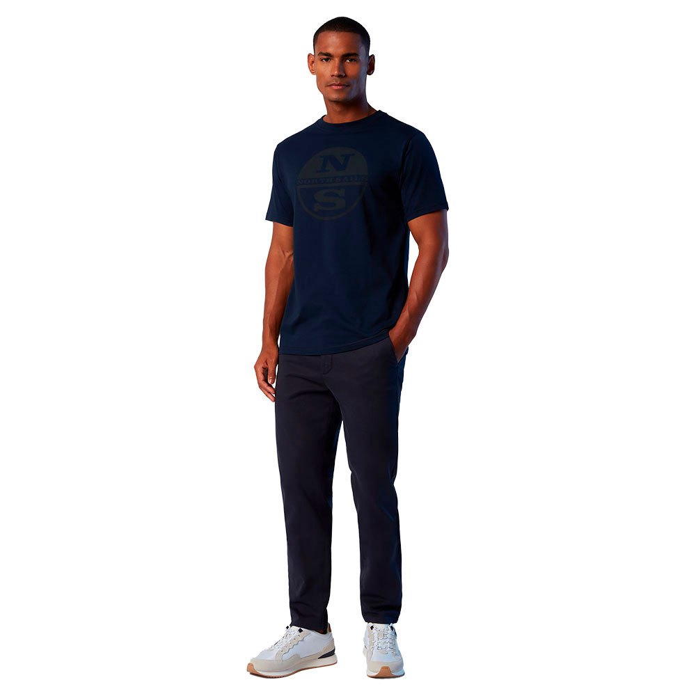 Купить North sails 692903-0802-3XL Футболка с коротким рукавом Graphic Голубой Navy Blue 2XL 7ft.ru в интернет магазине Семь Футов