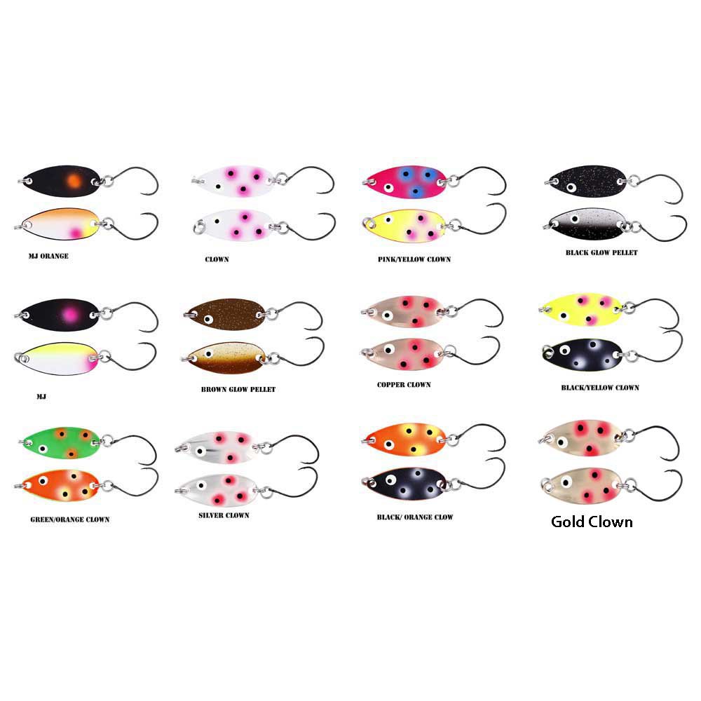 Купить Westin M116-644-033-UNIT Fidusen Slim Ложка 33 mm 3g  Mj Orange 7ft.ru в интернет магазине Семь Футов