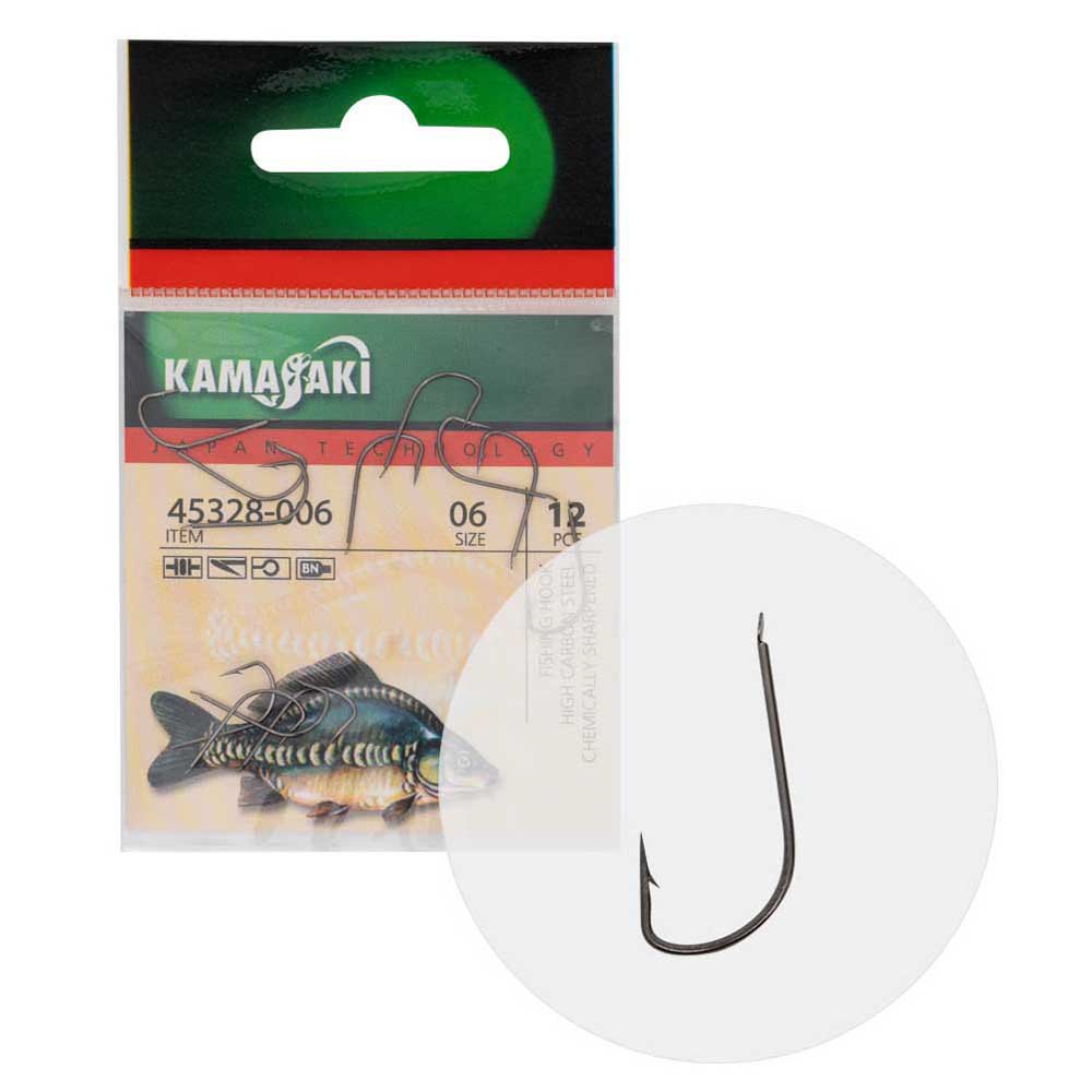 Купить Kamasaki 45328010 Carbono Sode Зубчатый Крюк  Black Nickel 10 7ft.ru в интернет магазине Семь Футов