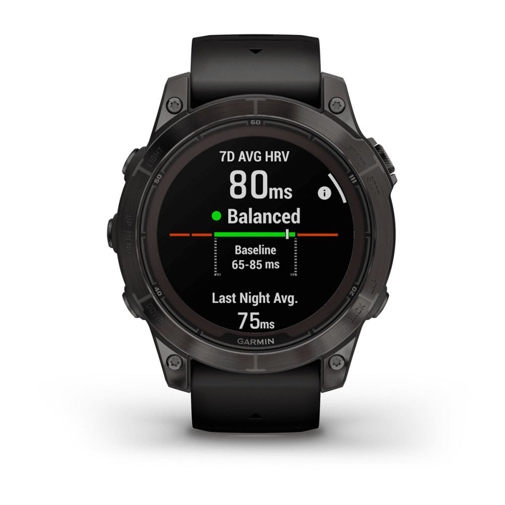 Купить Garmin 010-02777-11 Часы Fenix 7 Pro Sapphire Solar Серебристый Carbon Grey DLC Titanium / Black Band 7ft.ru в интернет магазине Семь Футов