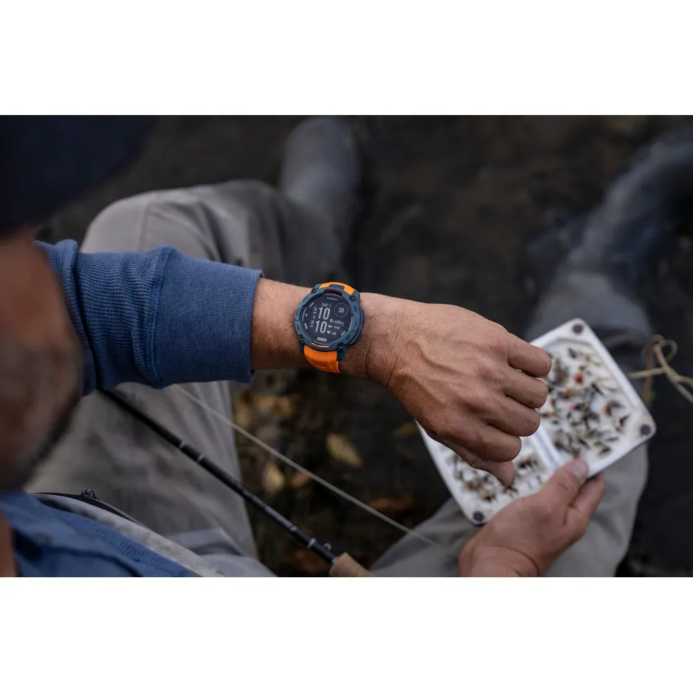 Купить Garmin 010-02935-01 Часы Instinct 3 50 mm Solar Оранжевый Grey / Orange 7ft.ru в интернет магазине Семь Футов