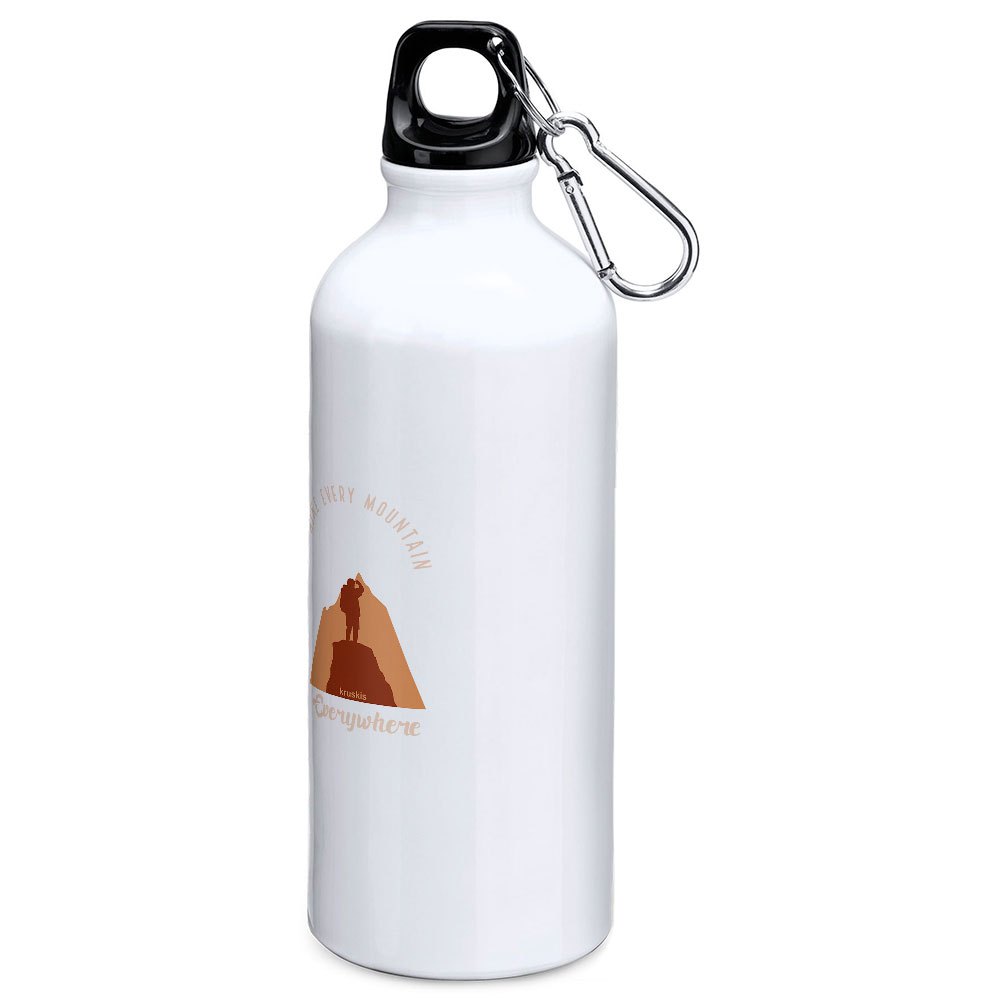 Купить Kruskis MD4049S101C309 Бутылка Hike Every Mountain 800ml Бесцветный White 7ft.ru в интернет магазине Семь Футов