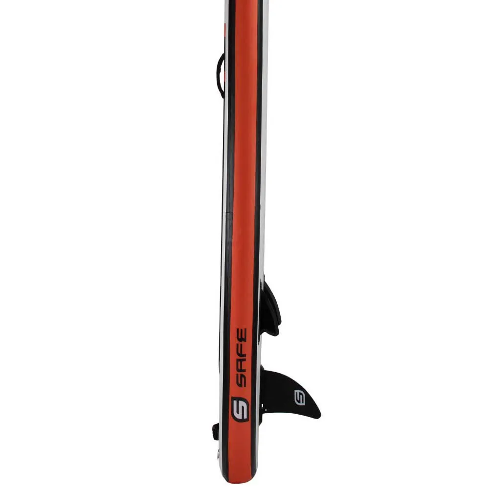 Купить Safe waterman hc100.021 Надувной комплект для падлбординга Aero 9´2´´ White / Black / Red 132x56x35 279.4 cm 7ft.ru в интернет магазине Семь Футов