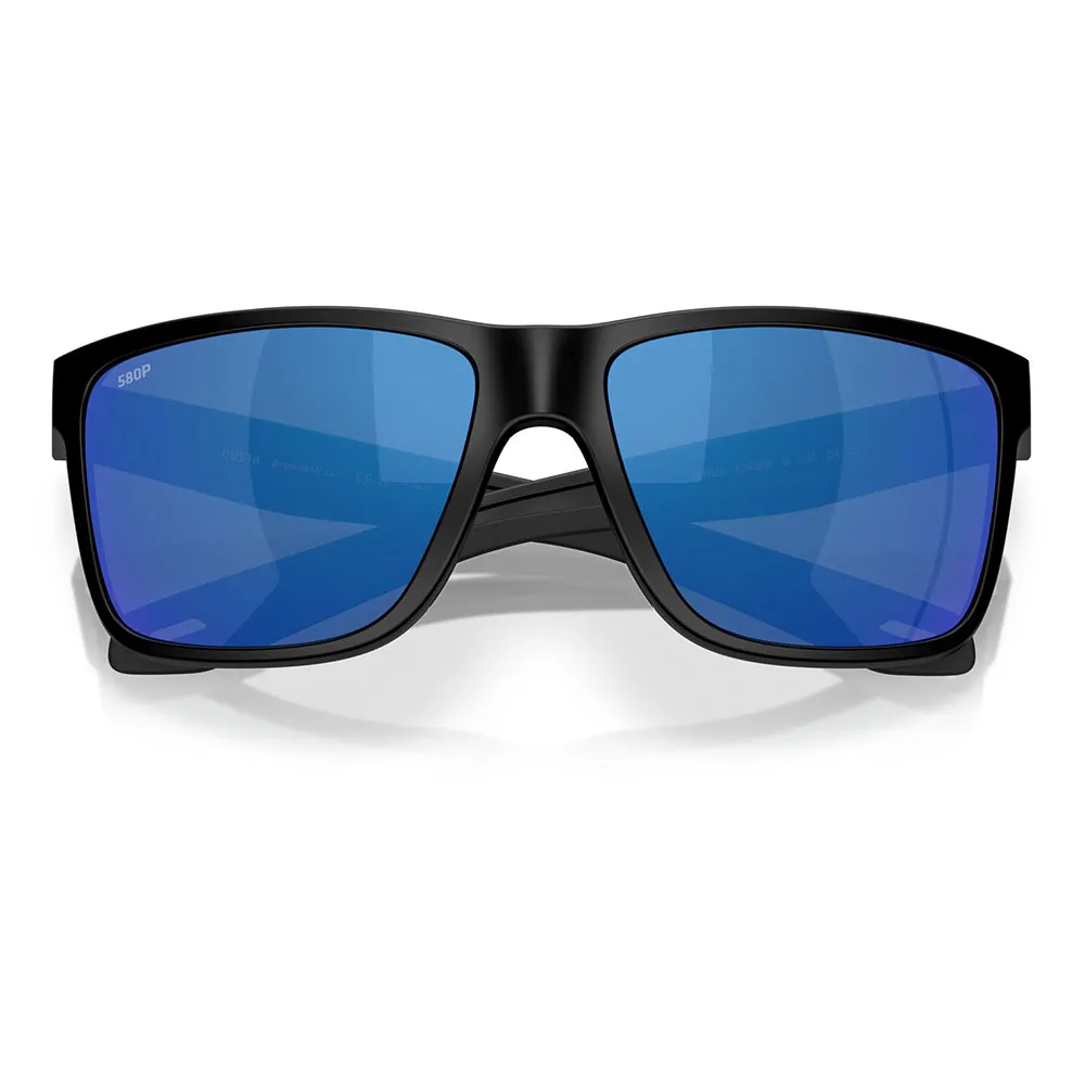 Купить Costa 06S9120-91200658 поляризованные солнцезащитные очки Broadbill ii Matte Black 01 Blue Mirror 580P/CAT3 7ft.ru в интернет магазине Семь Футов