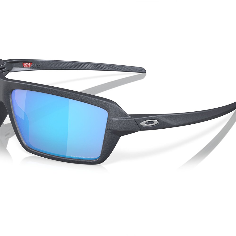 Купить Oakley OO9129-1863 Солнцезащитные очки Cables  Blue Steel Prizm Sapphire/CAT3 7ft.ru в интернет магазине Семь Футов