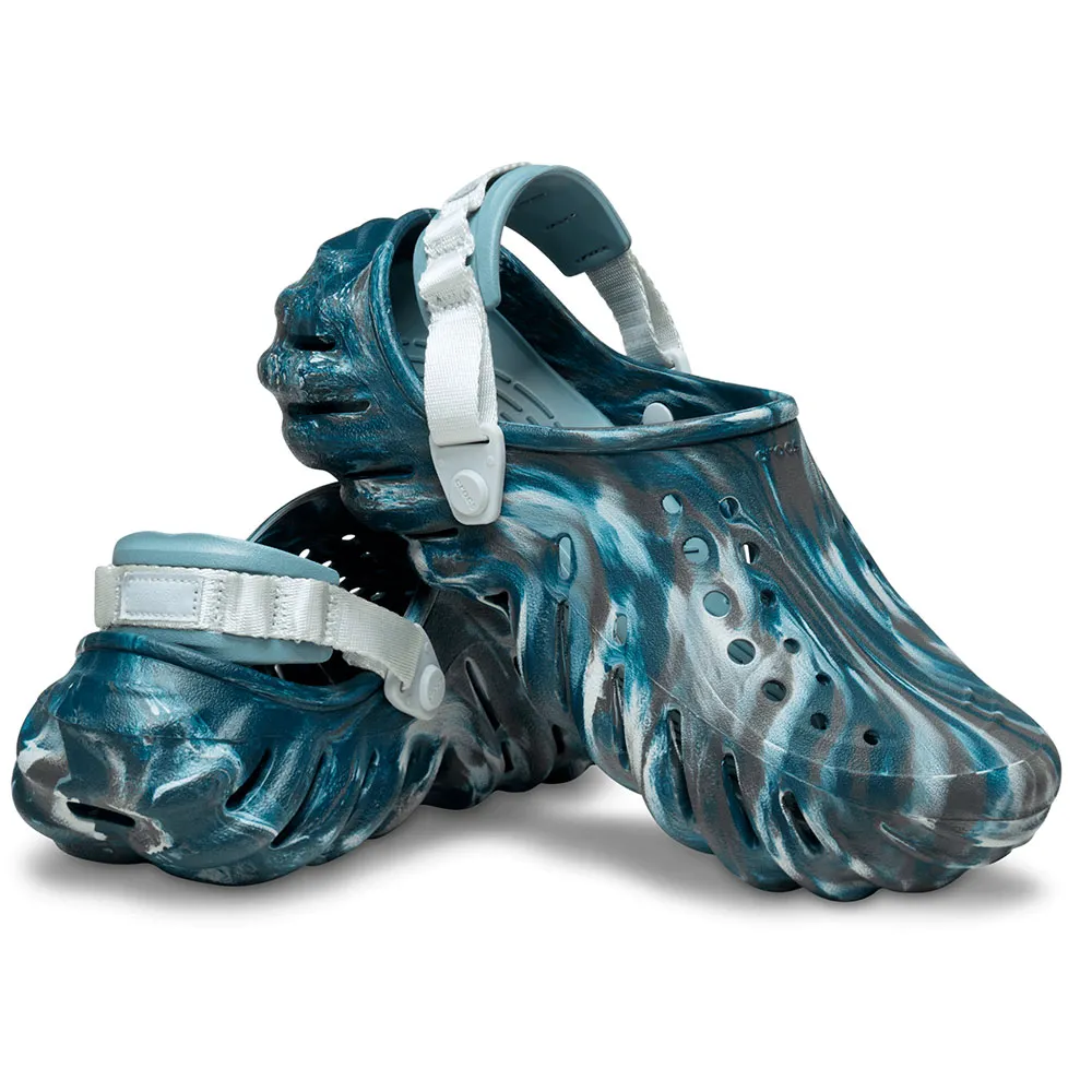 Купить Crocs 208454-0le-m7/w9 Деревянные башмаки Echo Marbled Black Sand / Multi 35x25x15 EU 39 7ft.ru в интернет магазине Семь Футов