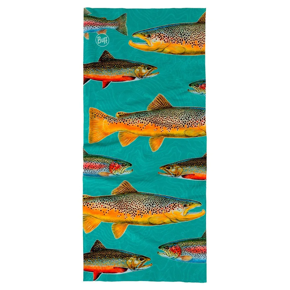 Купить Buff ® 133843.555.10.00 Шарф-хомут Coolnet UV® Многоцветный Trout Multicolor 7ft.ru в интернет магазине Семь Футов