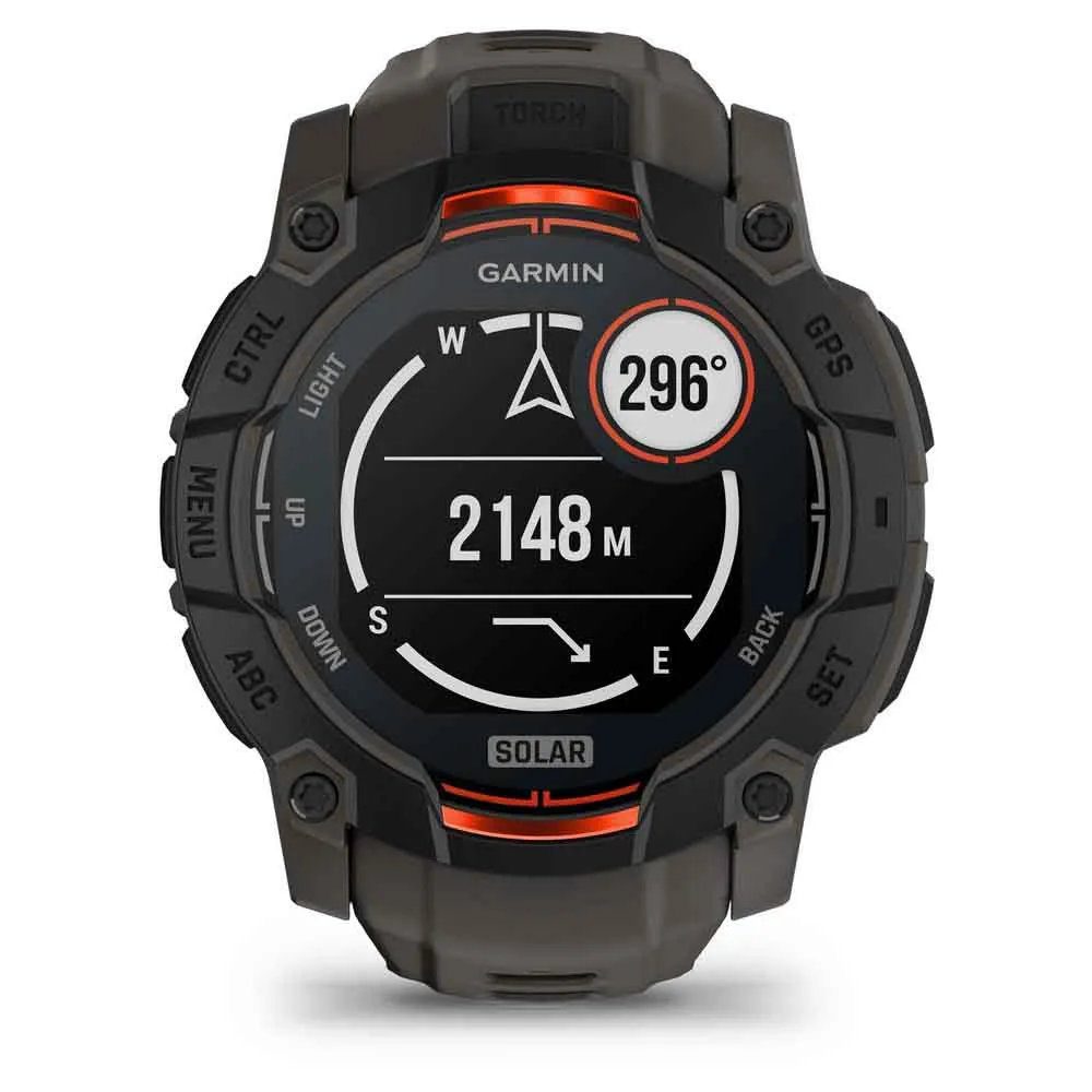 Купить Garmin 010-02935-00 Часы Instinct 3 50 mm Solar Черный  Black / Carbon 7ft.ru в интернет магазине Семь Футов