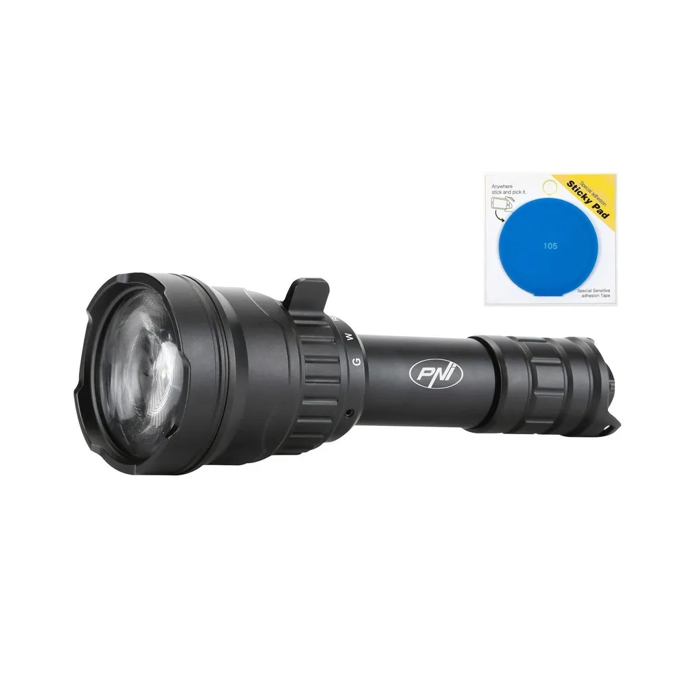 Купить PNI pni-f300-spb Фонарик Adventure F300 & Sticky pad Black 12x25x10 540 Lumens 7ft.ru в интернет магазине Семь Футов
