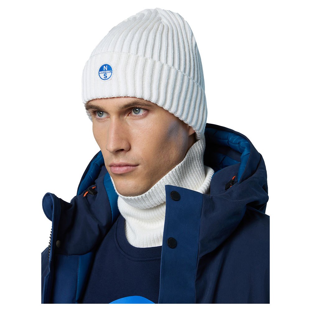 Купить North sails 623285-0105 Шапка Logo Бежевый  Marshmallow 7ft.ru в интернет магазине Семь Футов