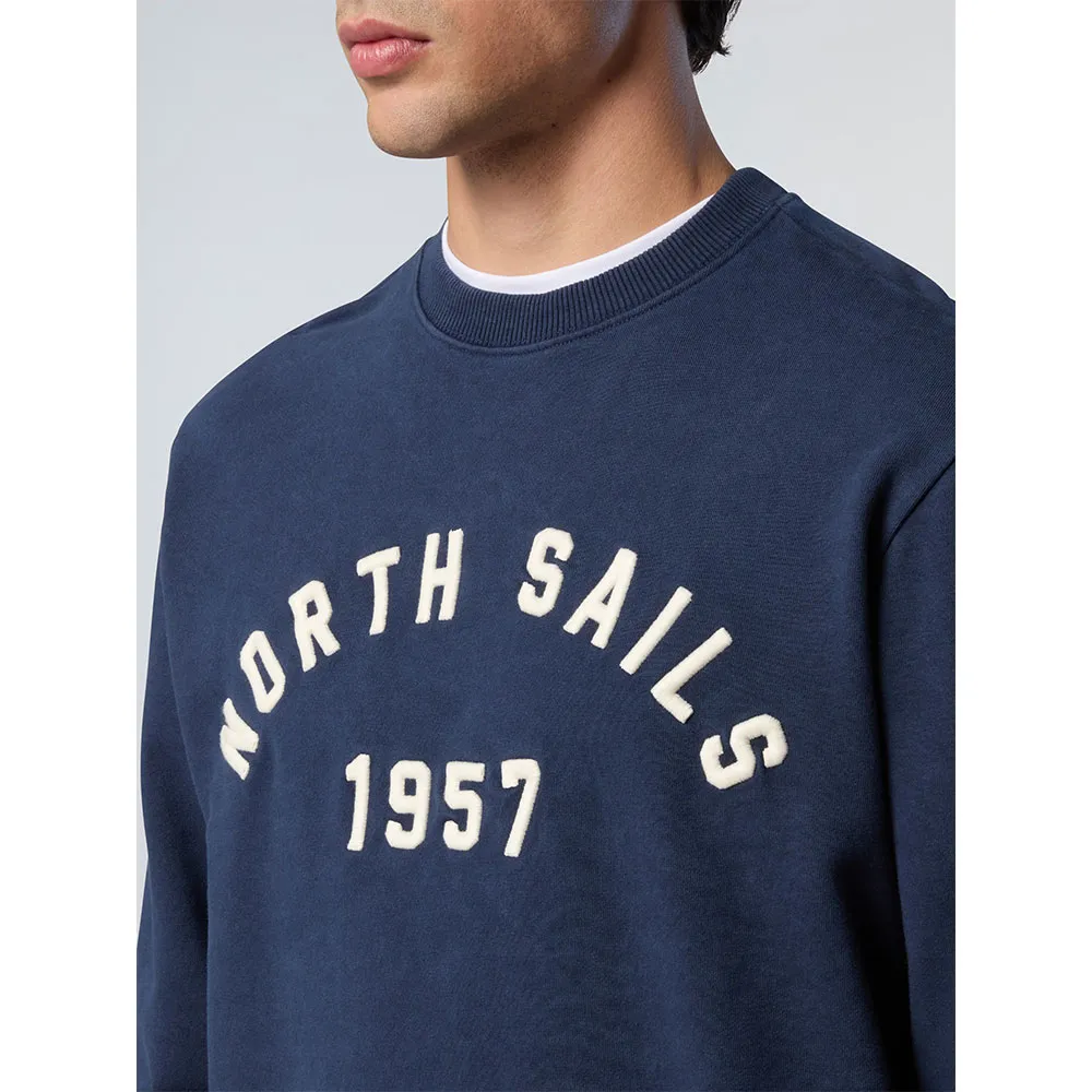 Купить North sails 691413-0802-S Толстовка Graphic 691413 Голубой Navy Blue S 7ft.ru в интернет магазине Семь Футов