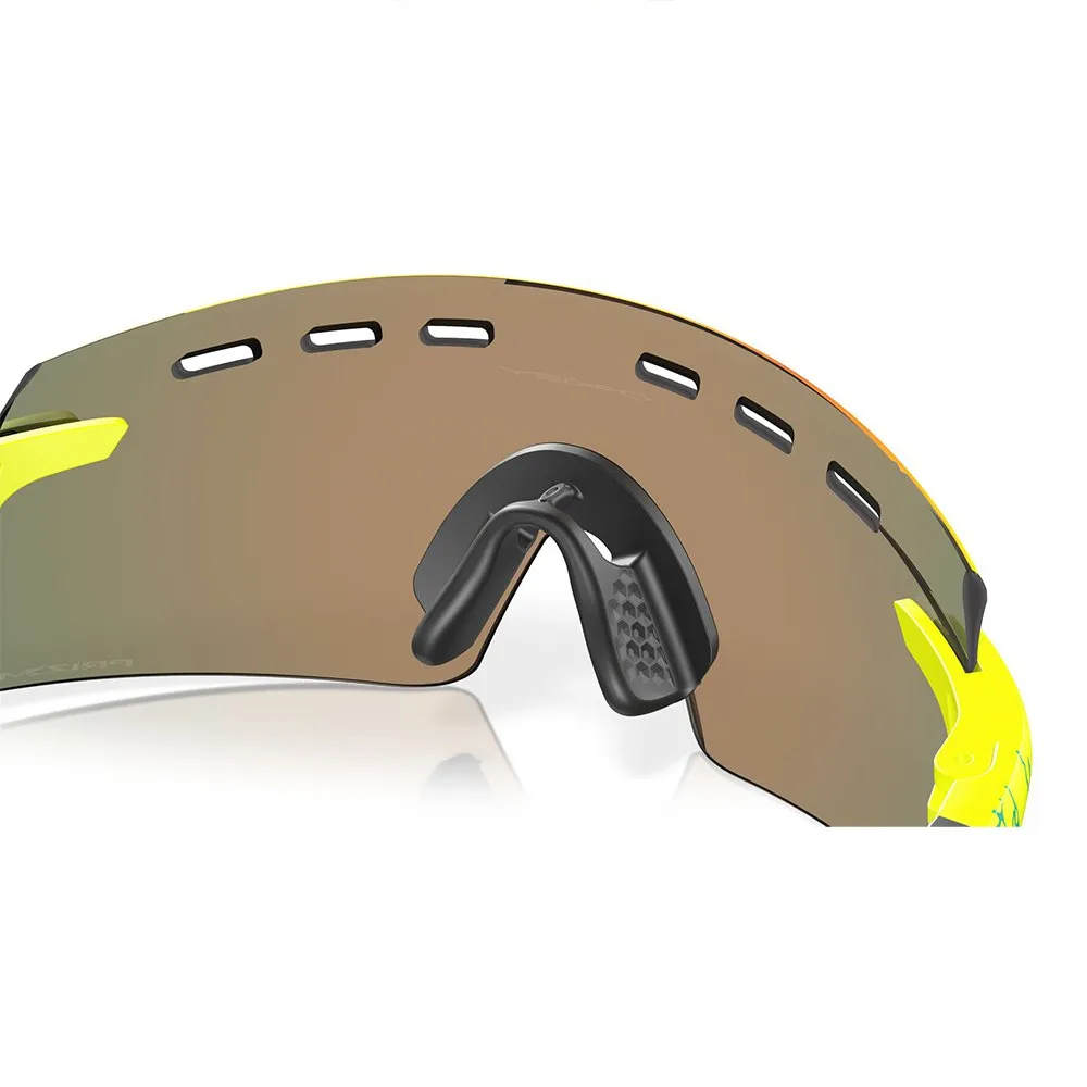 Купить Oakley OO9235-1939 Солнцезащитные очки Encoder strike vented Оранжевый Matte Tennis Ball Yelllow Prizm Ruby/CAT3 7ft.ru в интернет магазине Семь Футов