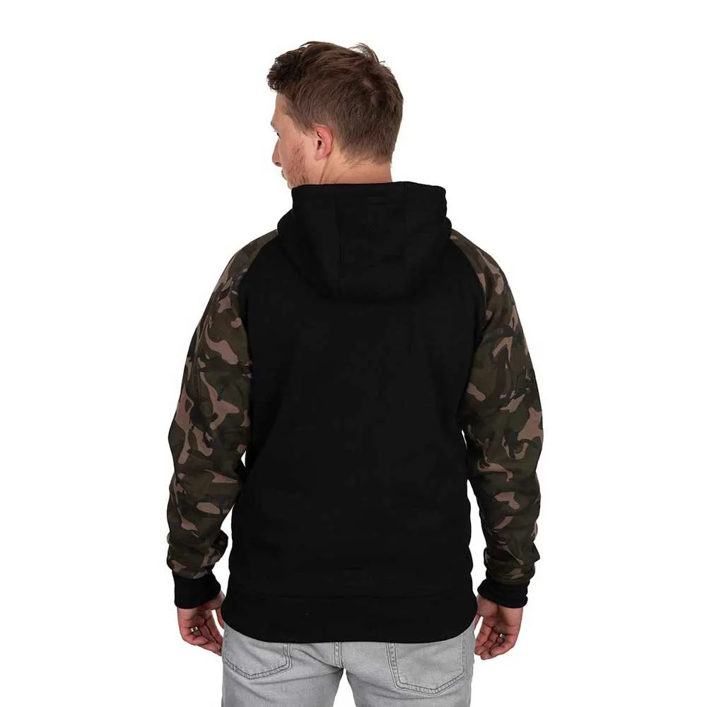 Купить Fox international CFX191 Толстовка с капюшоном Raglan Черный Black / Camo XL 7ft.ru в интернет магазине Семь Футов
