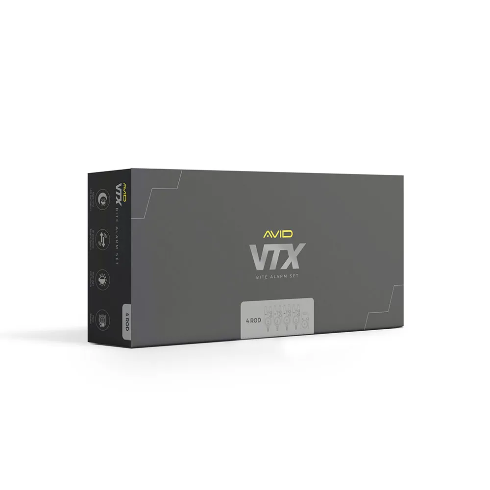 Купить Avid carp a0500006-unit сигнализация укуса VTX 4+1 set Black 50x30x30 7ft.ru в интернет магазине Семь Футов