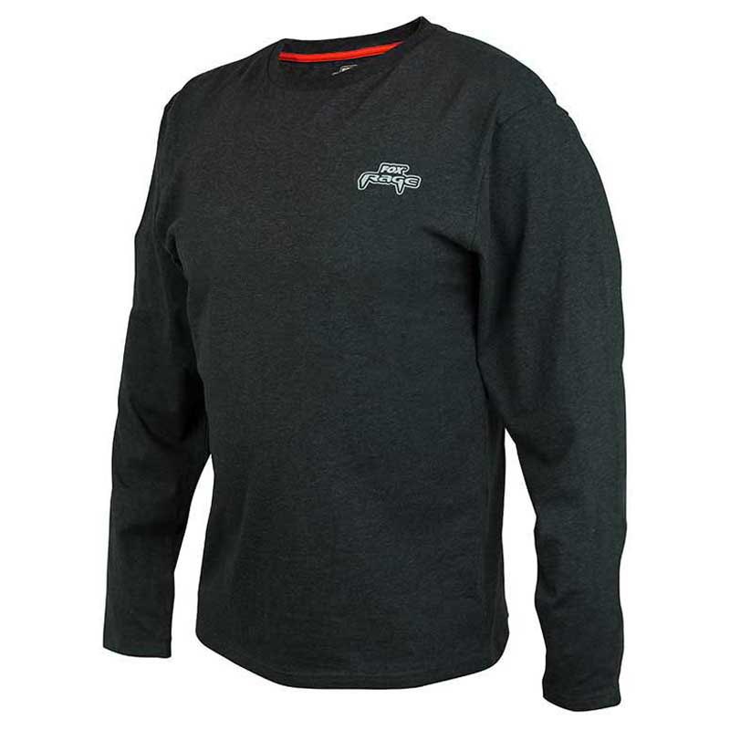 Купить Fox rage NPR289 Футболка с длинным рукавом Logo Черный Black Marl 2XL 7ft.ru в интернет магазине Семь Футов