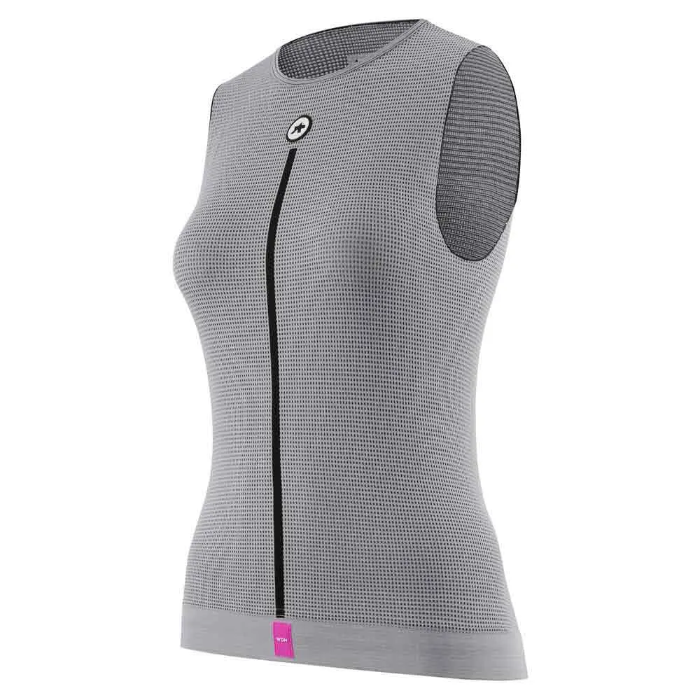 Купить Assos p12.40.468.1o.ii базовый слой без рукавов 1/3 Skin P1 Grey Series 30x25x2 7ft.ru в интернет магазине Семь Футов