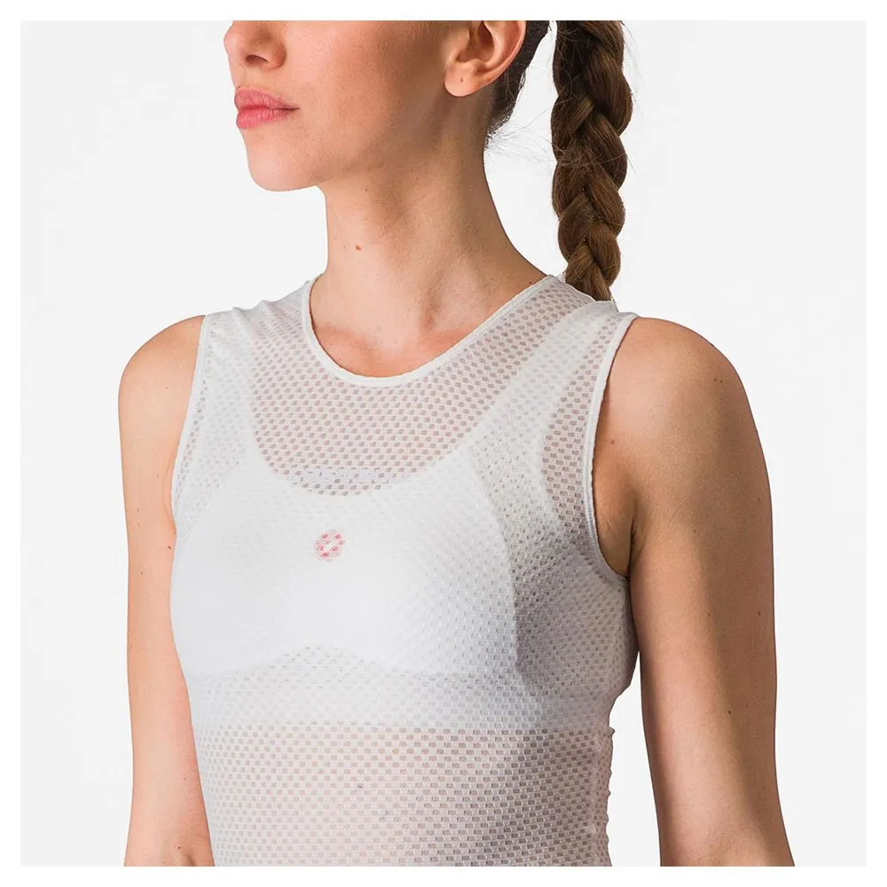 Купить Castelli 4524075001-xs базовый слой без рукавов Pro Mesh White 30x25x2 7ft.ru в интернет магазине Семь Футов