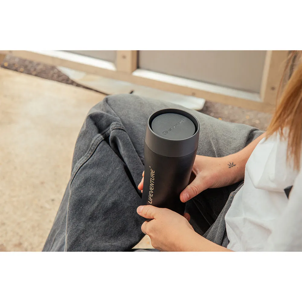 Купить Lifeventure lf76134 термокружка One Touch 350ml Black 15x10x10 7ft.ru в интернет магазине Семь Футов