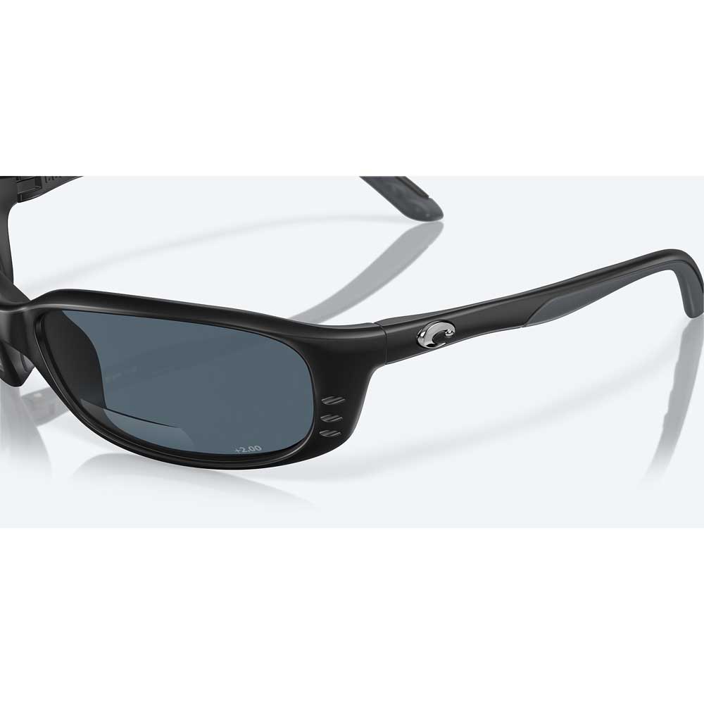 Купить Costa 06S7001-00040459 Brine Readers Polarized Sunglasses  11 Matte Black 5 Gray 580P C-Mate 2.00/CAT3 7ft.ru в интернет магазине Семь Футов