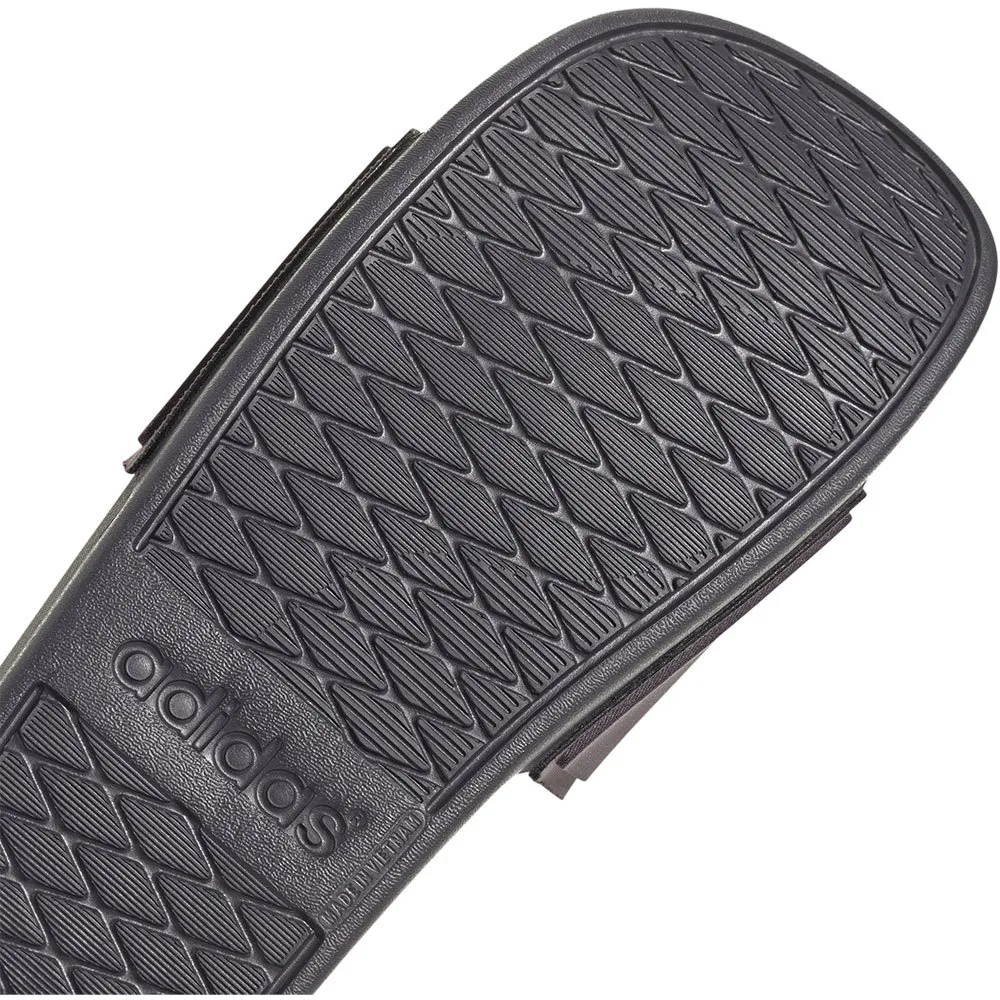 Купить adidas if0891/12 Шлёпанцы Adilette Comfort Elevated Aurora Black / Core Black / Aurora Black 32x20x10 EU 47.5 7ft.ru в интернет магазине Семь Футов