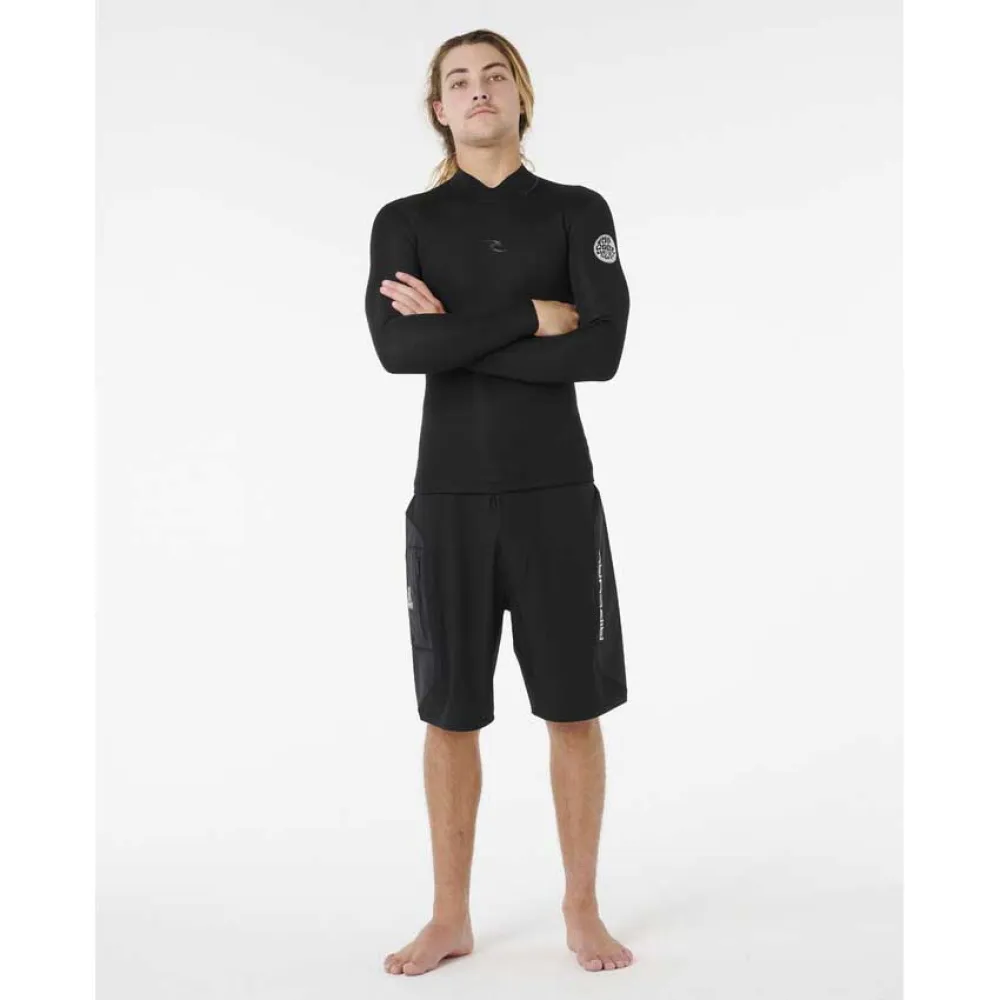 Купить Rip curl 12gmwj-0090-m термофутболка с длинным рукавом Dawn Patrol 1.5 mm Black 30x25x2 7ft.ru в интернет магазине Семь Футов