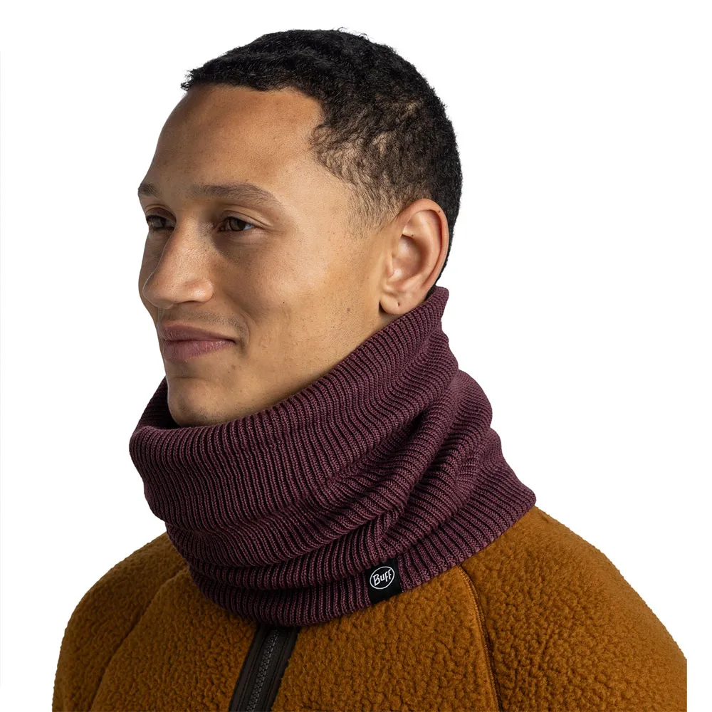 Купить Buff ® 134481.652.10.00 Шарф-хомут Knitted & Fleece Renvi Burgundy 15x10x5 7ft.ru в интернет магазине Семь Футов