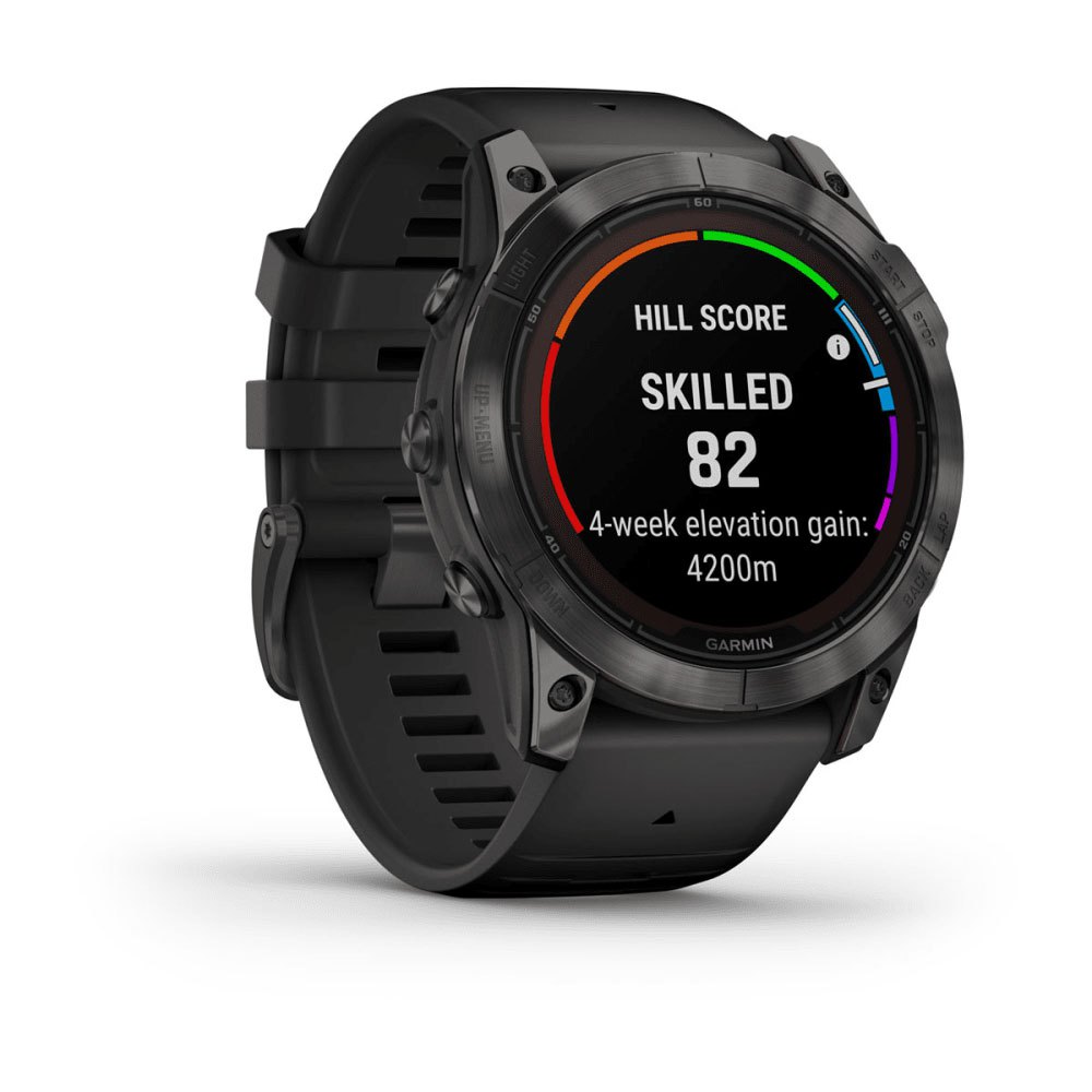 Купить Garmin 010-02778-11 Часы Fenix 7X Pro Sapphire Solar Серебристый Carbon Grey Titanium / Black Band 7ft.ru в интернет магазине Семь Футов