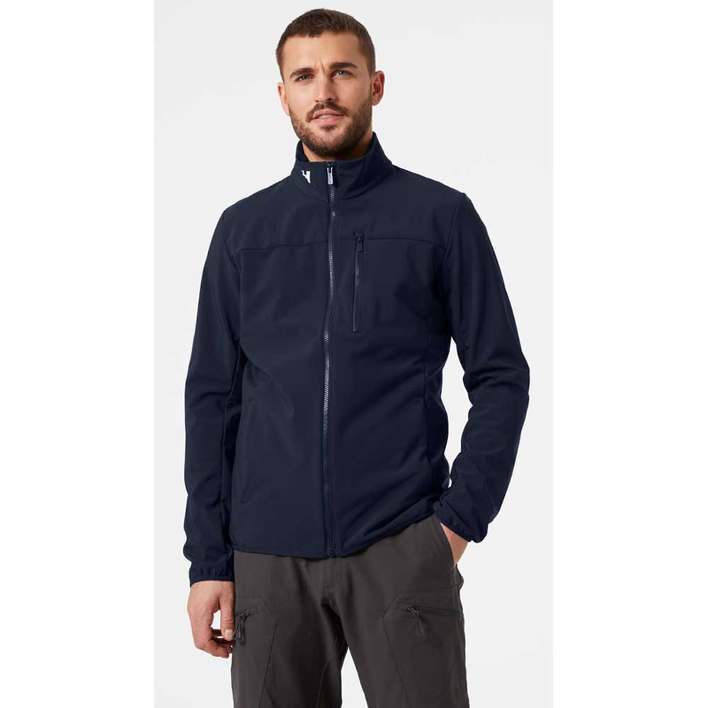 Купить Helly hansen 30223_597-4XL Куртка Crew Softshell 2.0 Голубой Navy 4XL 7ft.ru в интернет магазине Семь Футов