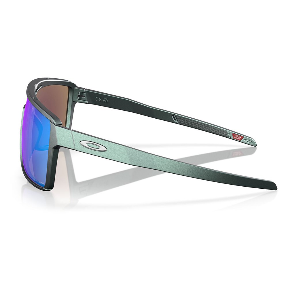 Купить Oakley OO9147-1363 Солнцезащитные очки Castel  Matte Silver / Blue Colorshift Prizm Sapphire/CAT3 7ft.ru в интернет магазине Семь Футов