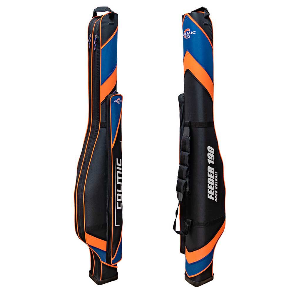 Купить Colmic PRO504 Жесткий чемодан Feeder  Black / Orange / Blue 190 cm 7ft.ru в интернет магазине Семь Футов