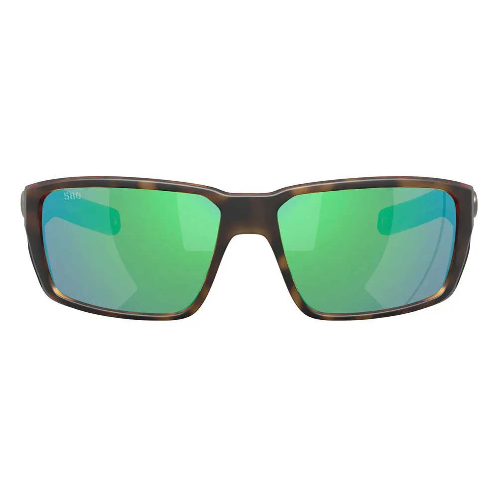 Купить Costa 06S9079-90791560 поляризованные солнцезащитные очки Fantail pro Matte Tortoise Green Mirror 580G/CAT3 7ft.ru в интернет магазине Семь Футов