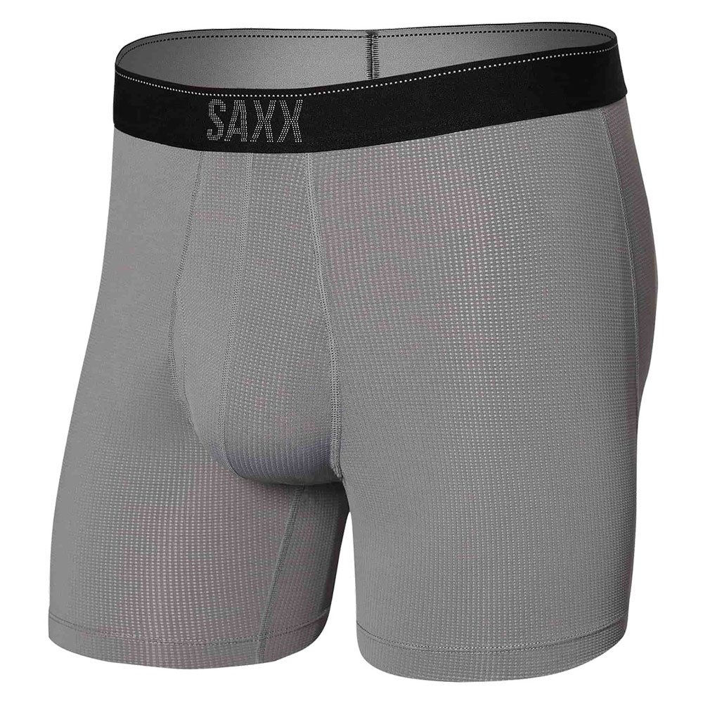 Купить SAXX Underwear SXBB70F.DC2.XS Боксёр Quest Fly Серый  Dark Charcoal II XS 7ft.ru в интернет магазине Семь Футов