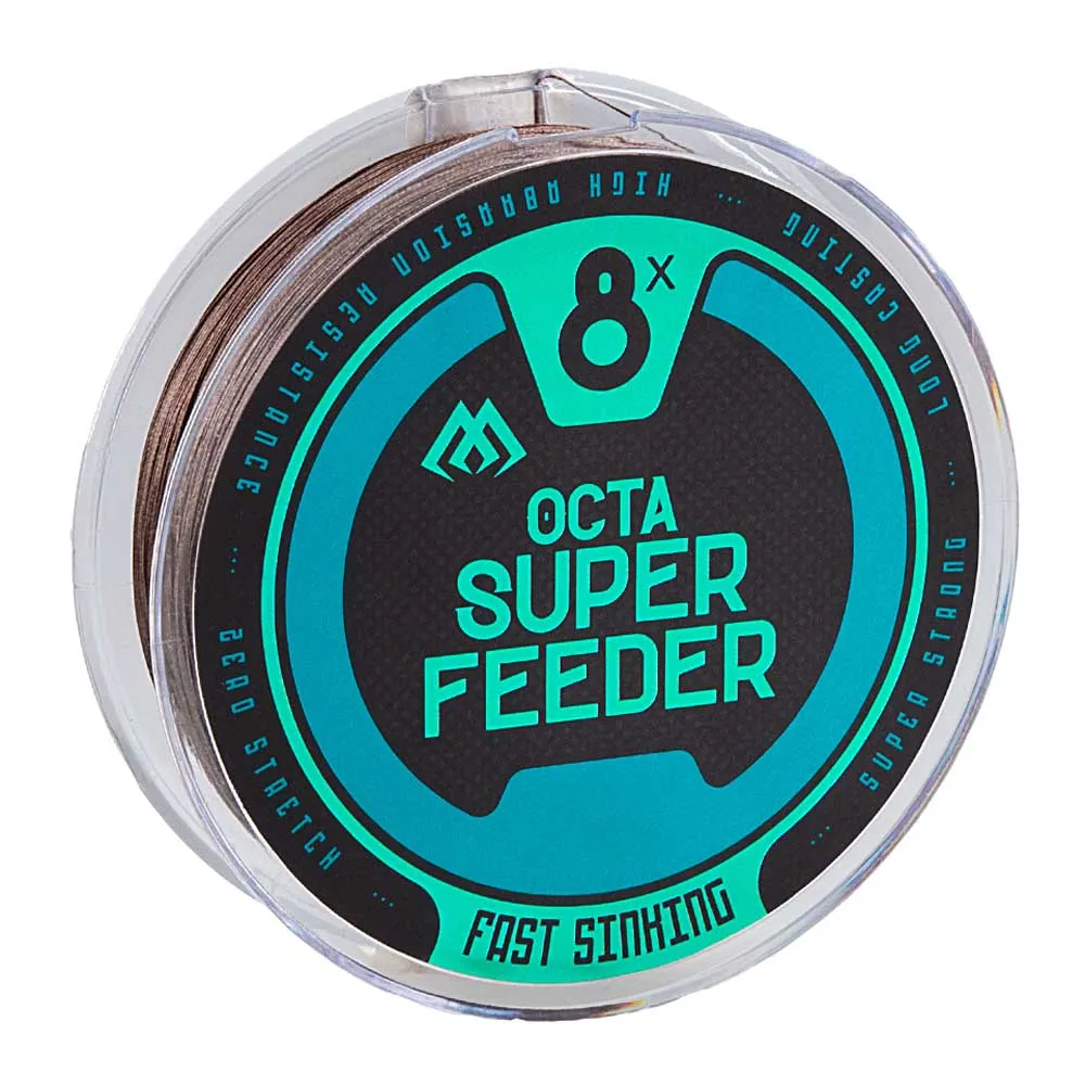 Купить Mikado Z47-008 Плетёная леска Octa Super Feeder Sinking 150 m Brown 0.080 mm 7ft.ru в интернет магазине Семь Футов