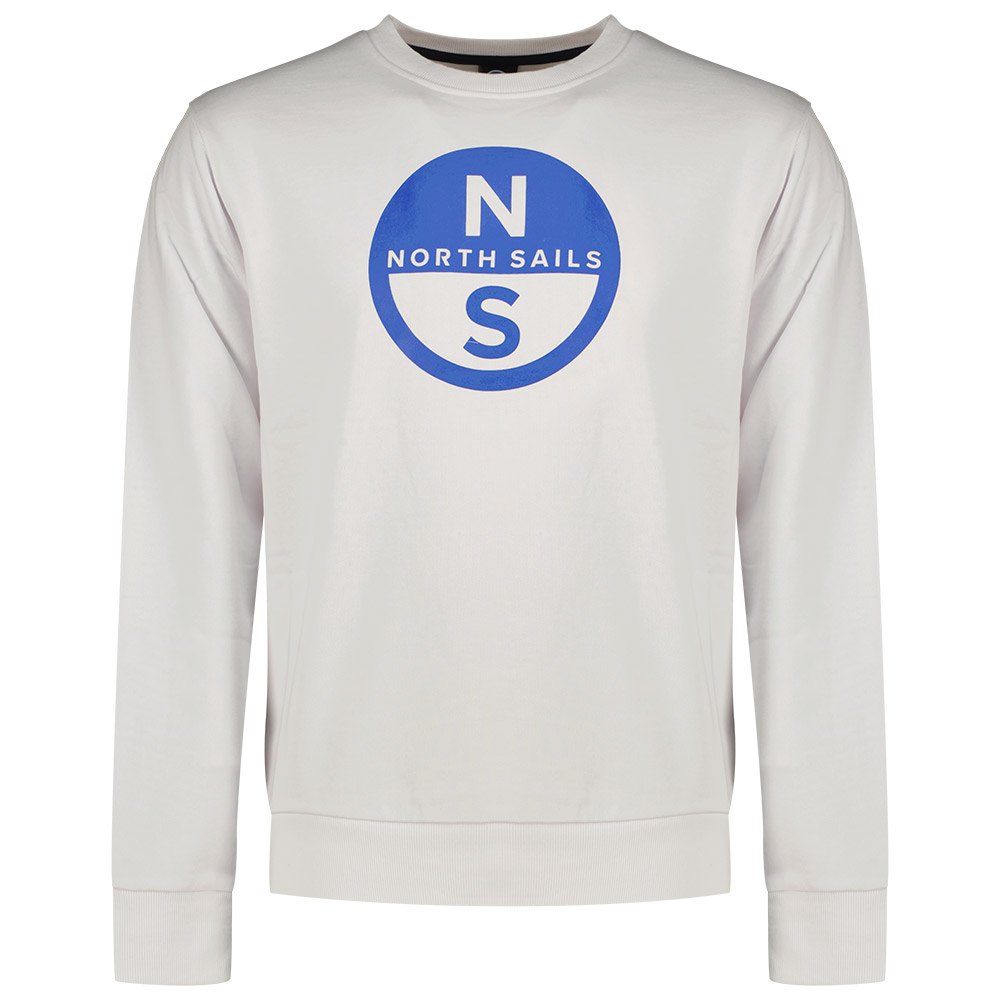 Купить North sails 691222-0101-XXL Свитер Свитер Basic Logo Белая White 2XL 7ft.ru в интернет магазине Семь Футов