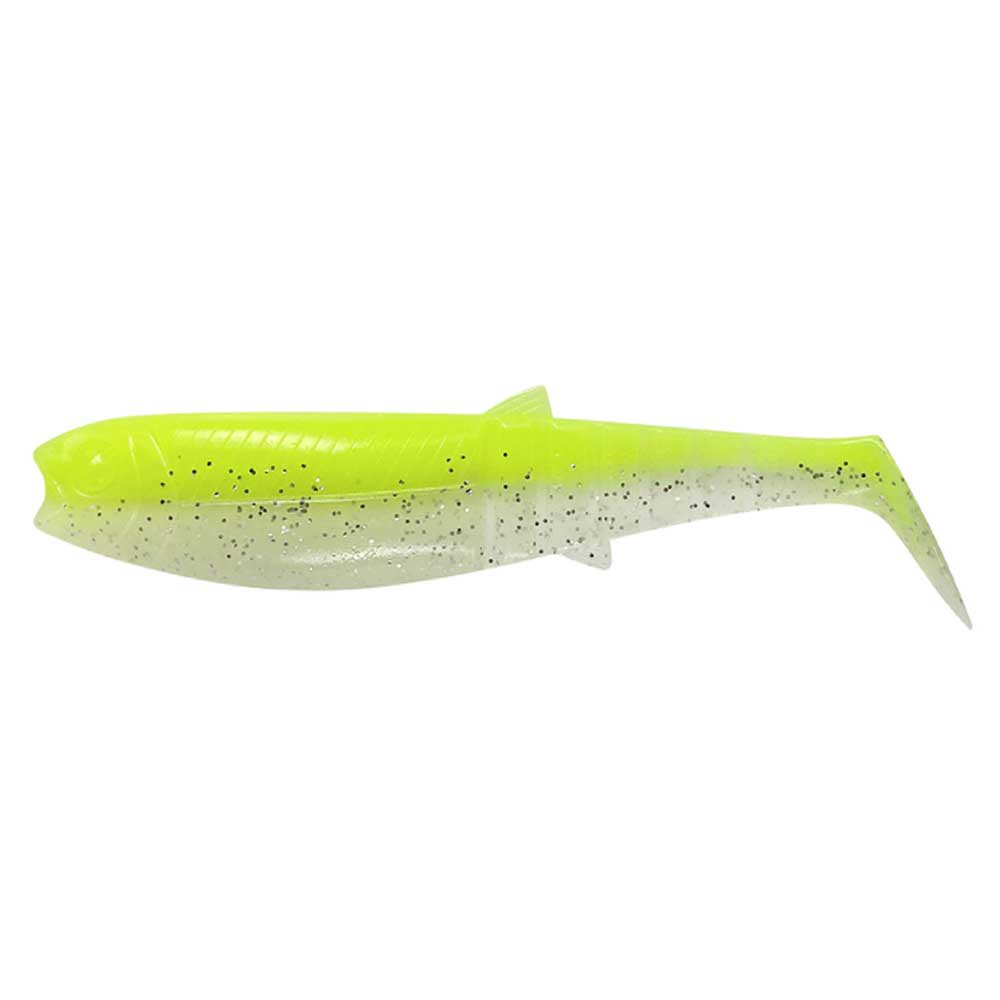 Купить Savage gear SVS77148 Cannibal Shad Мягкая приманка 100 mm 9g Бесцветный Flou Yellow Glow 7ft.ru в интернет магазине Семь Футов