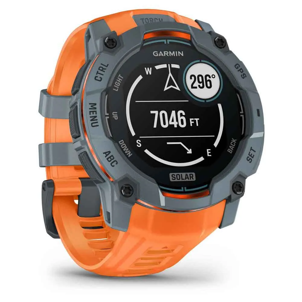 Купить Garmin 010-02935-01 Часы Instinct 3 50 mm Solar Оранжевый Grey / Orange 7ft.ru в интернет магазине Семь Футов
