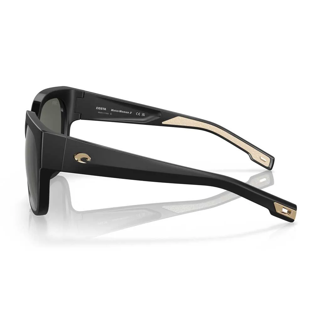 Купить Costa 06s9004-90040258 поляризованные солнцезащитные очки Waterwoman 2 Matte Black 25x12x10 Gray 580G/CAT3 7ft.ru в интернет магазине Семь Футов