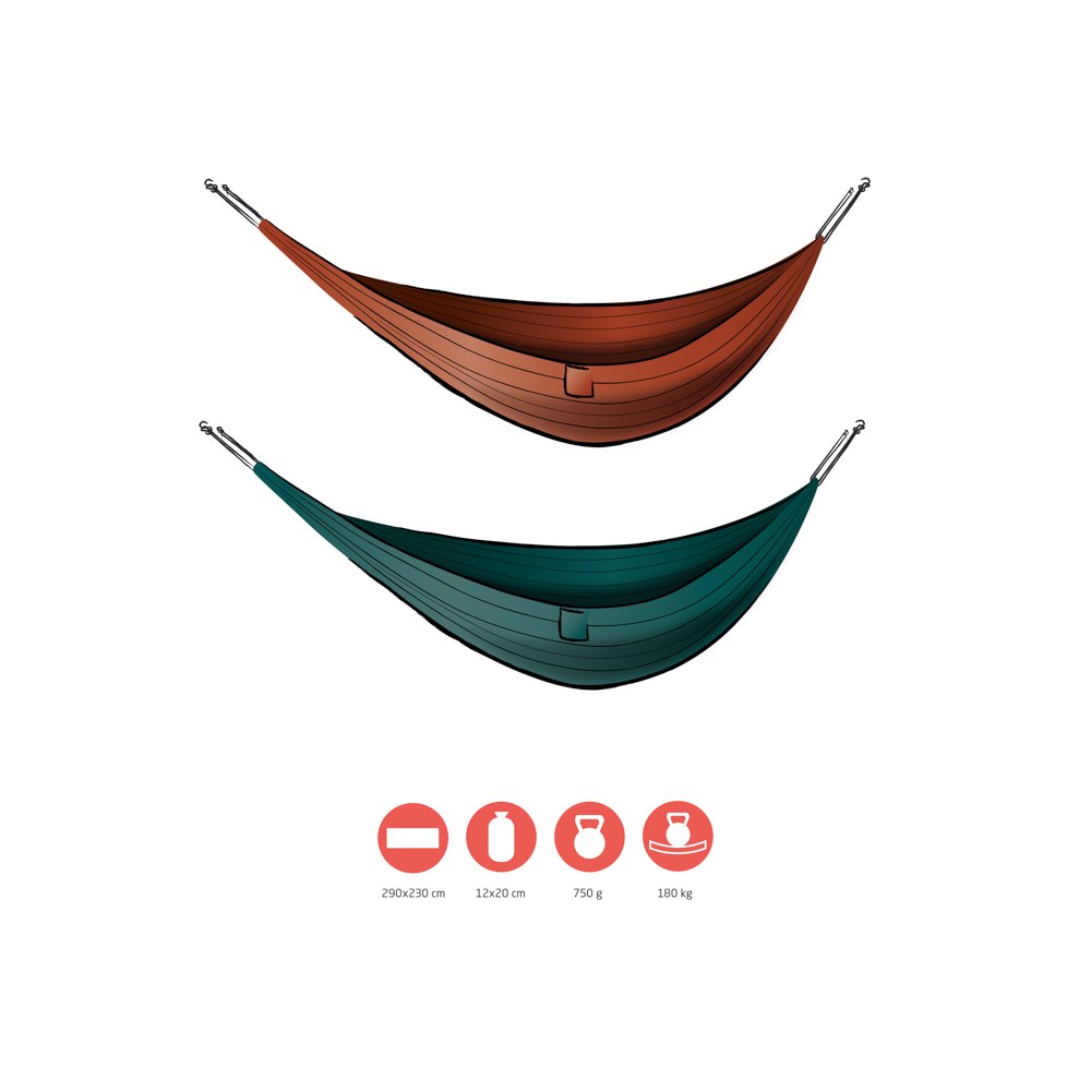 Купить Grand canyon 360026 Bass Hammock Двойной Многоцветный Storm 290 x 230 cm 7ft.ru в интернет магазине Семь Футов